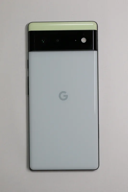 Google Pixel 6 Sorta Seafoam rear